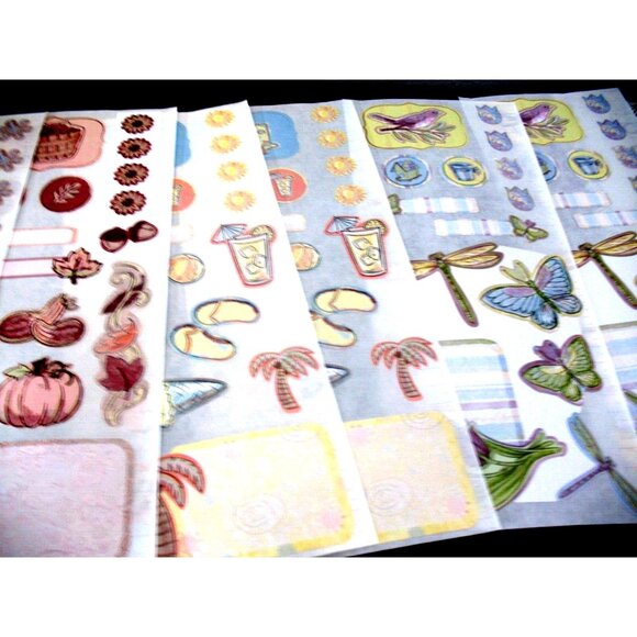 Lot of Stickers, Great Lengths, Summer, Autumn, Winter, Spring, Titles. - Picture 2 of 8